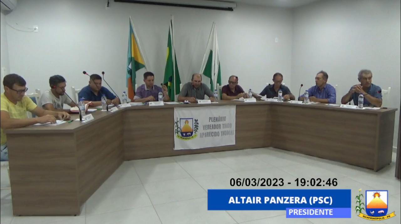 Nesta Segunda-Feira dia 06/03 foi apresentado algumas indicações a Prefeitura Municipal.