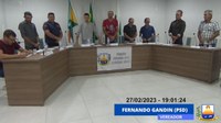 Nesta Segunda-Feira dia 27/02 foi apresentado duas indicações a Prefeitura Municipal.